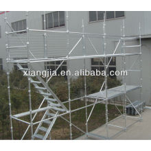 Sistema galvanizado mergulhado quente de Scafolding de Cuplock / sistema do andaime